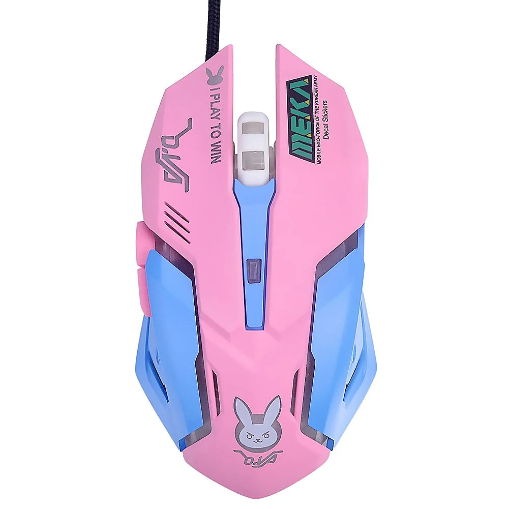 Breathing LED USB Wired Optical Mouse