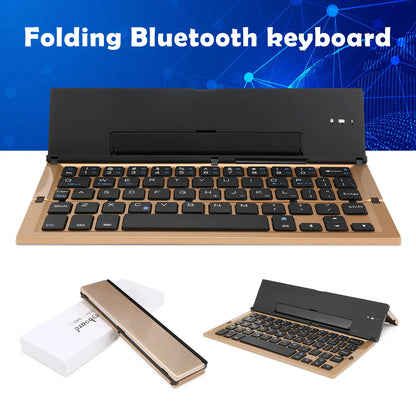 Multi-purpose Bluetooth-compatible Folding Wireless Keyboard
