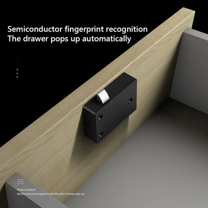 Smart Fingerprint Lock Anti-theft Electronic File Storage Cabinet Keyless for Furniture Drawer Box Home Office Drawer Lock Parts