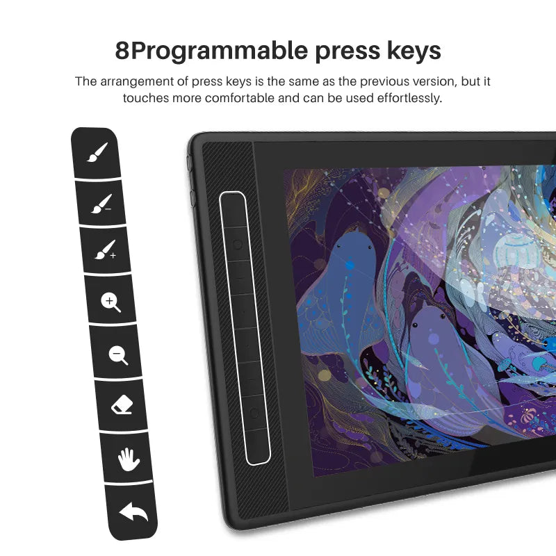 Pro 16 2.5K QHD Drawing Tablet with Screen QLED