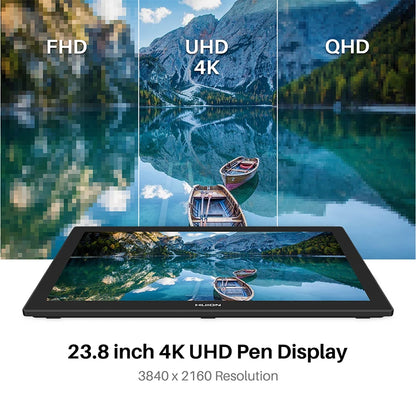 23.8 Inch HUION Graphics Tablet  Design Drawing Monitor