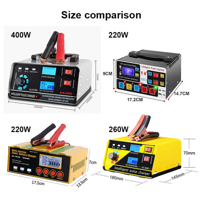 High Power Fully Automatic Car Battery Charger