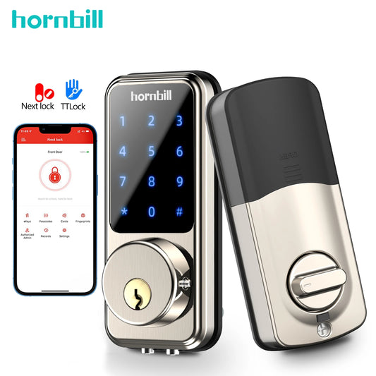 Smart Front Door Lock Deadbolt Keyless Entry Locks Electronic Digital Keypad