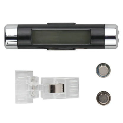 Portable 2 in 1 Car Digital LCD Clock/Temperature