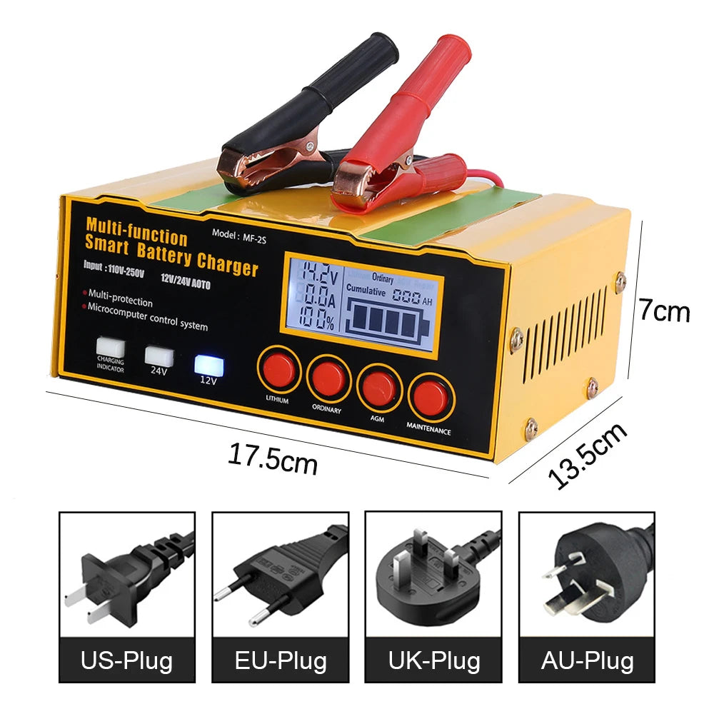 High Power Fully Automatic Car Battery Charger