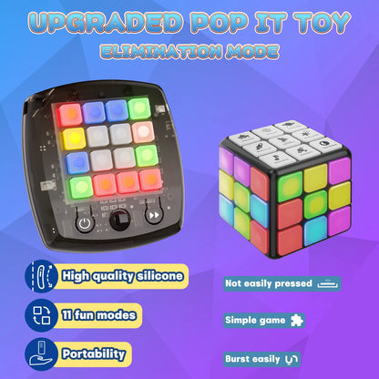 Kids Electronic Cube Game Memory Travel Toy