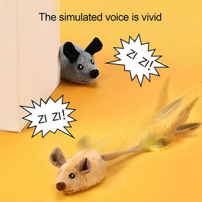 Remote Control RC Electronic Rat Mouse Mice Toy For Cat Puppy