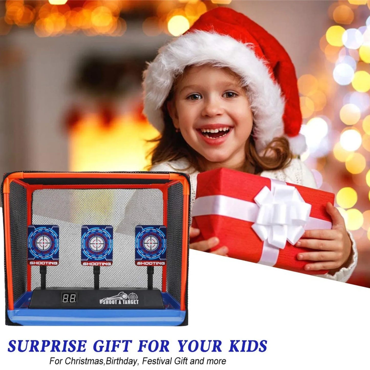 Target For Shooting Target Accessories Kids Sound Light Shooting Game