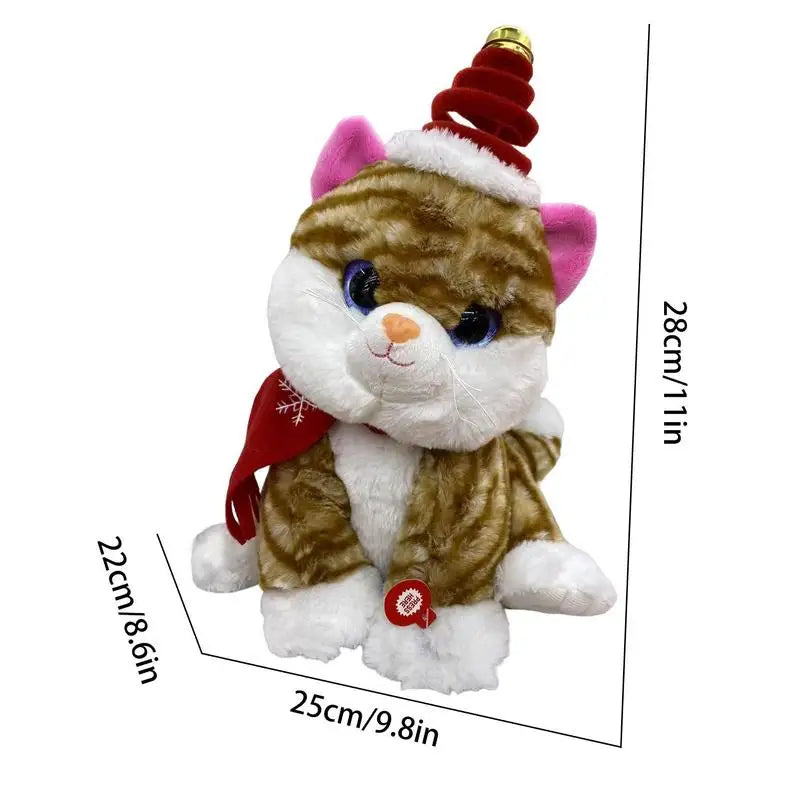 Electronic Plush Toy Walking Dog Cat Sound Toy