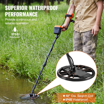 Metal Detector for Adults & Kids with LCD Display 7 Modes
