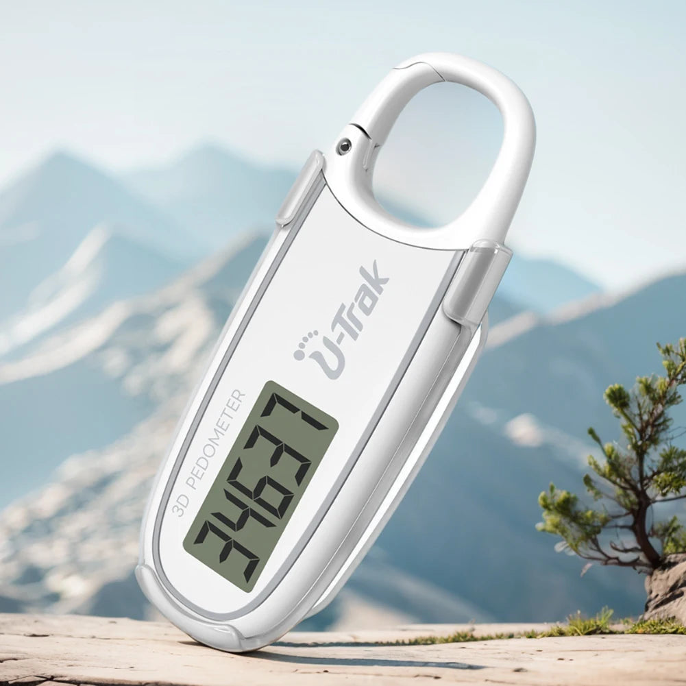 Walking 3D Pedometer Electronic Pedometer Large Screen Clip-On Pedometer