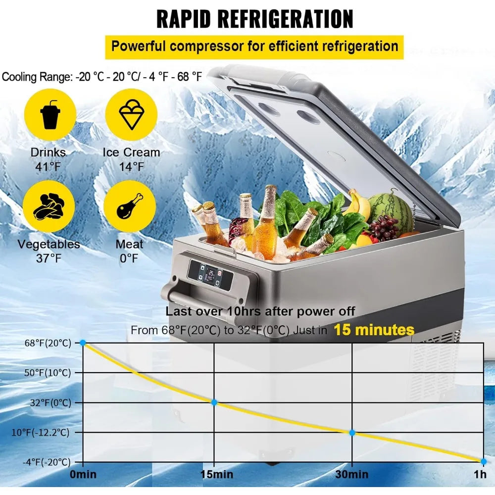 Fast Cooling Portable Freezer  for Travel,Camping
